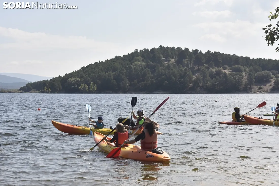 V Travesía en Piragua por el Pantano. /EM