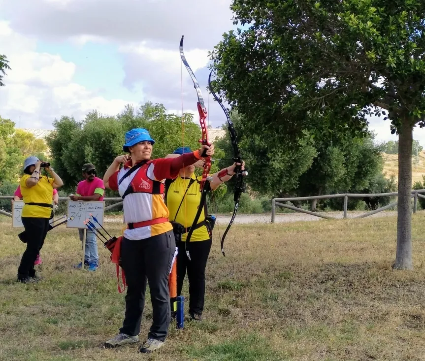 Foto 2 - La soriana Raquel Fr&iacute;as, campeona de Espa&ntilde;a de Tiro con Arco de Campo