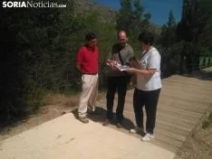 Obras en las márgenes del Duero