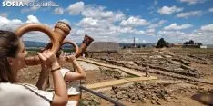 Recreación histórica en Numancia. 