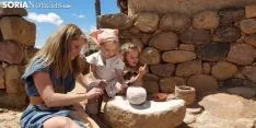 Recreación histórica en Numancia. 