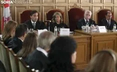 Una imagen del acto protocolario de este miércoles. /SN