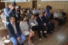 Una imagen del acto protocolario de este miércoles. /SN