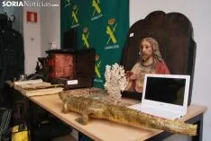 Algunos de los objetos recuperados de la Operación Cadnas. /SN