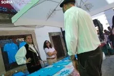 Una imagen de la feria este domingo. /SN