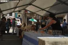Una imagen de la feria este domingo. /SN
