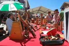 Una imagen de la feria este domingo. /SN