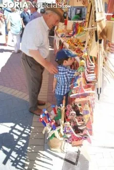 Una imagen de la feria este domingo. /SN