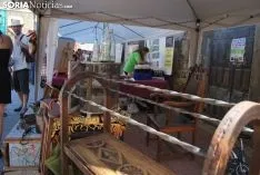 Una imagen de la feria este domingo. /SN