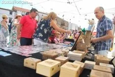 Una imagen de la feria este domingo. /SN