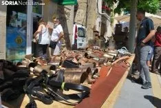 Una imagen de la feria este domingo. /SN
