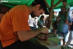 Una imagen de la feria este domingo. /SN