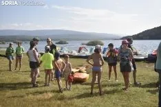 V Travesía en Piragua por el Pantano. /EM