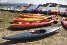 V Travesía en Piragua por el Pantano. /EM