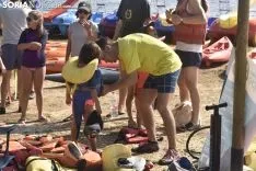 V Travesía en Piragua por el Pantano. /EM