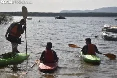 V Travesía en Piragua por el Pantano. /EM