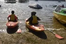 V Travesía en Piragua por el Pantano. /EM
