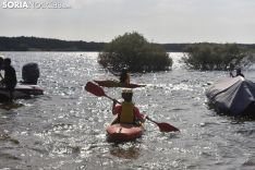 V Travesía en Piragua por el Pantano. /EM