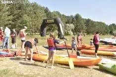 V Travesía en Piragua por el Pantano. /EM