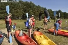 V Travesía en Piragua por el Pantano. /EM