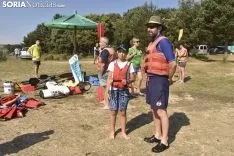 V Travesía en Piragua por el Pantano. /EM