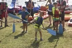 V Travesía en Piragua por el Pantano. /EM