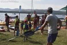 V Travesía en Piragua por el Pantano. /EM