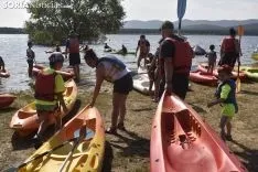 V Travesía en Piragua por el Pantano. /EM