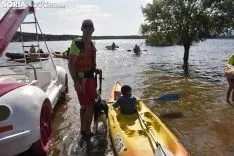 V Travesía en Piragua por el Pantano. /EM