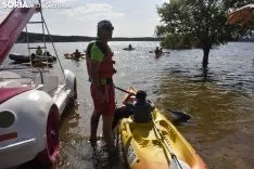 V Travesía en Piragua por el Pantano. /EM