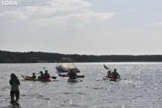 V Travesía en Piragua por el Pantano. /EM