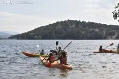 V Travesía en Piragua por el Pantano. /EM