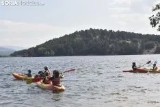 V Travesía en Piragua por el Pantano. /EM