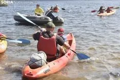 V Travesía en Piragua por el Pantano. /EM
