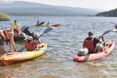 V Travesía en Piragua por el Pantano. /EM