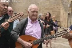 Imágenes de la Ronda de Santa Marina en Duruelo de la Sierra. /EM