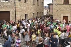 Imágenes de la Ronda de Santa Marina en Duruelo de la Sierra. /EM