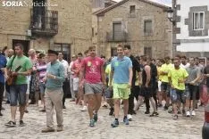 Imágenes de la Ronda de Santa Marina en Duruelo de la Sierra. /EM