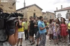 Imágenes de la Ronda de Santa Marina en Duruelo de la Sierra. /EM