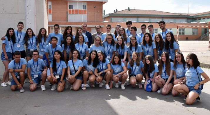 Alumnos del segundo turno del Campus de Profundización Científica en el IES Politécnico. /Jta.