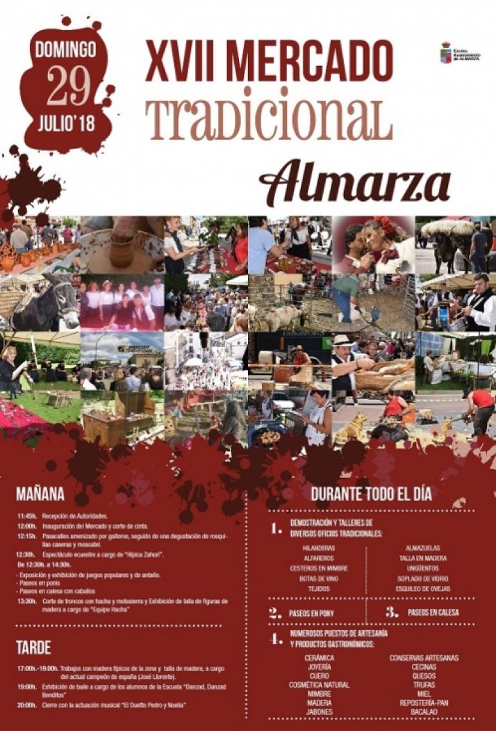 Almarza celebra su Mercado Tradicional este domingo