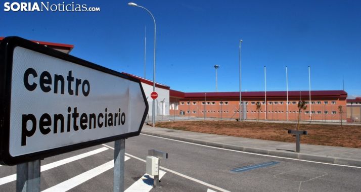 Entrada al nuevo centro penitenciario de Soria, todavía sin uso. /SN