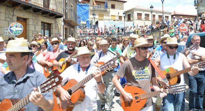 Una imagen de la tradicional ronda