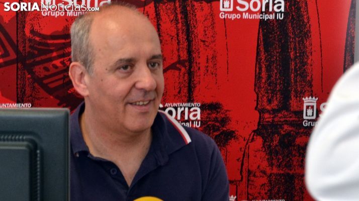 García, este miércoles en rueda de prensa. /SN