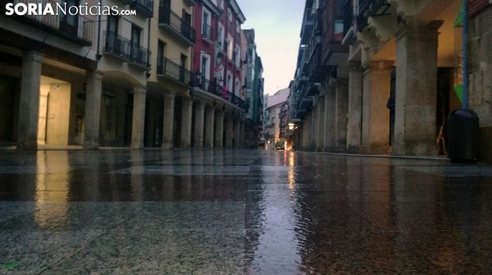Soria registró en junio la precipitación acumulada más alta de la serie histórica