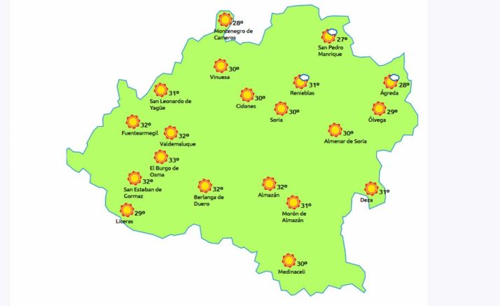 Previsión a las 15.00 horas. /SN