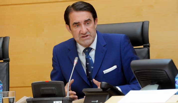 Juan Carlos Suárez Quiñones, este viernes en las Cortes. /Jta.