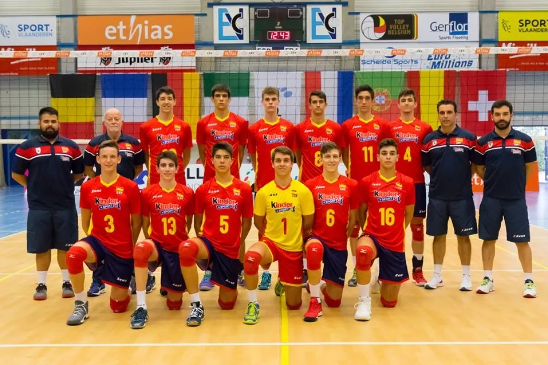 Selección Sub-18 de voleibol. 