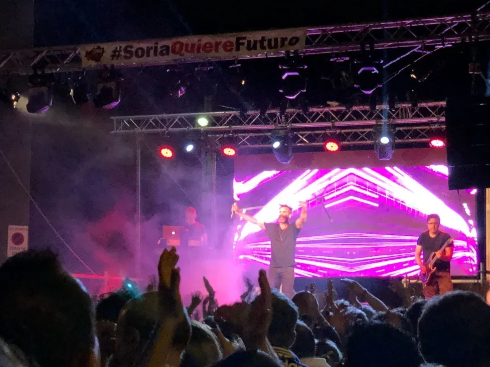 Concierto de OBK en Fuentelsaz.