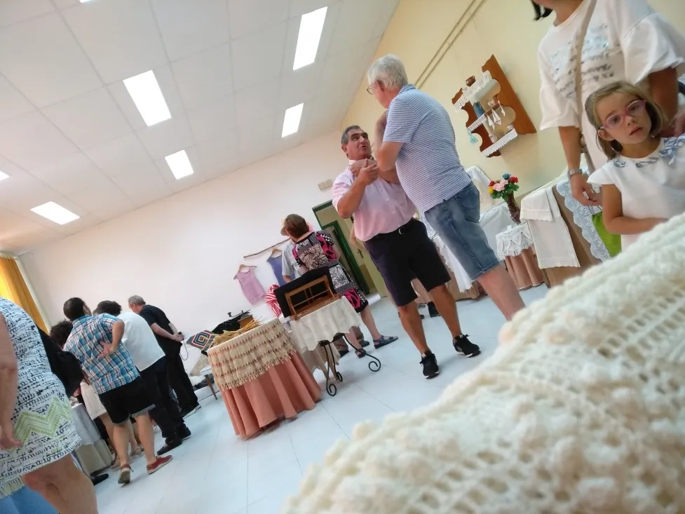I Exposición de Ganchillo en Añavieja.